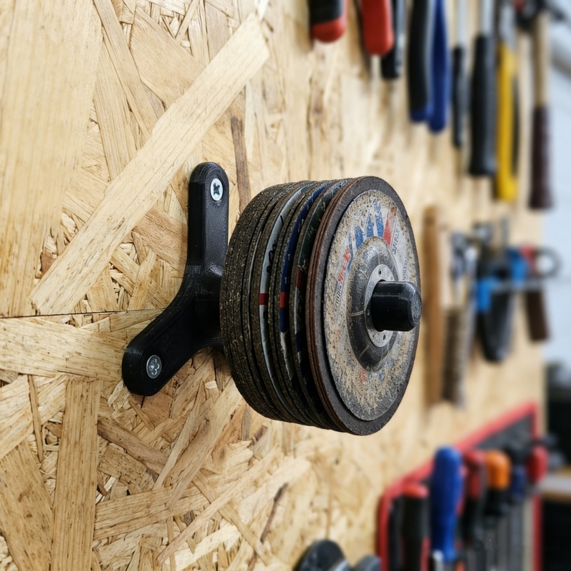Workshop Tools Holder - 1Pcs Wall Mount Grinder Holder for