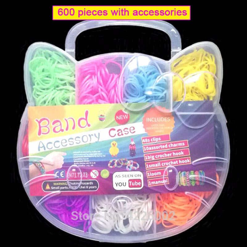 Tools Workshop For Kids - Colorful Rubber Bands Loom Elastic DIY