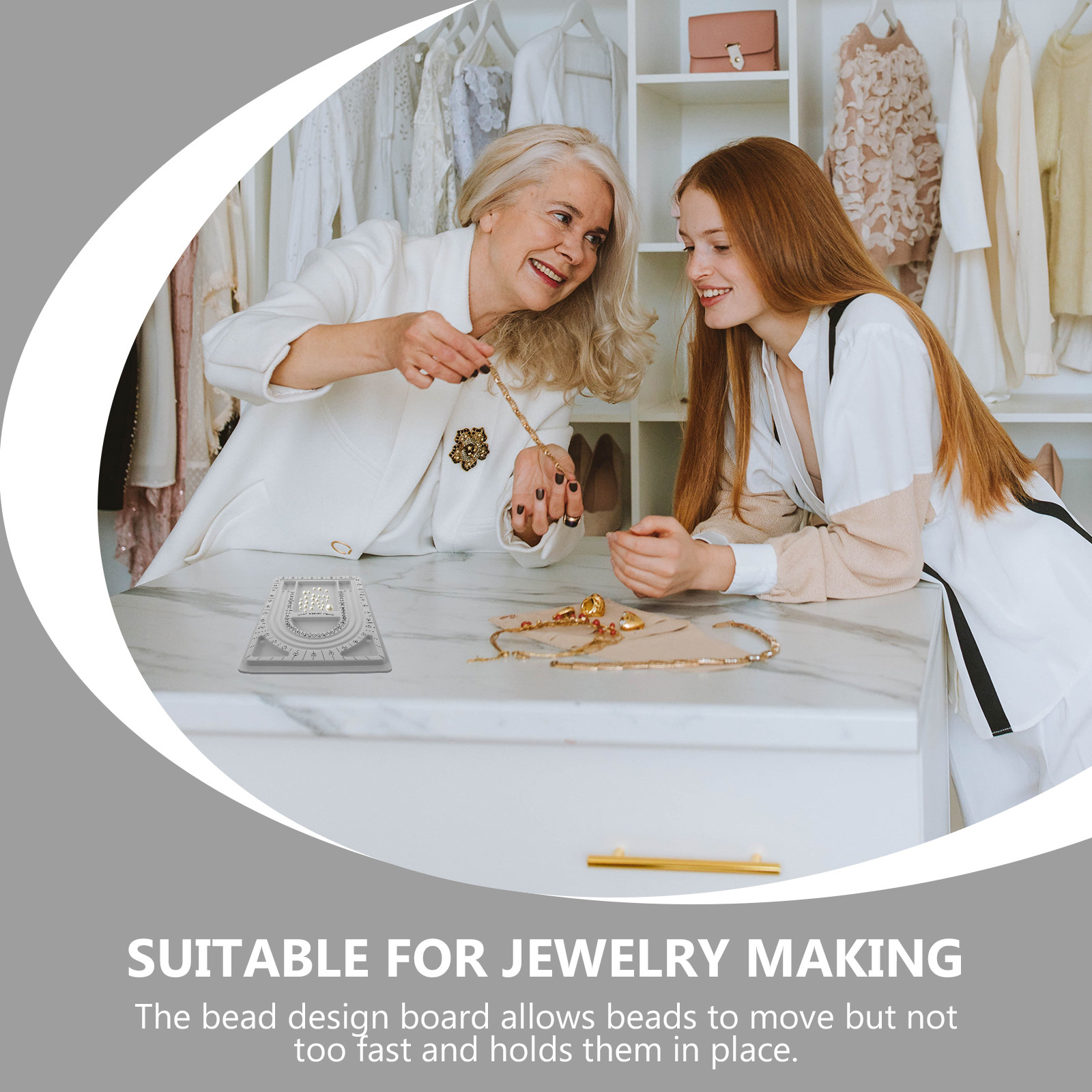 Tools Jewelry Making - 2Pcs Bead Design Boards Necklace Design