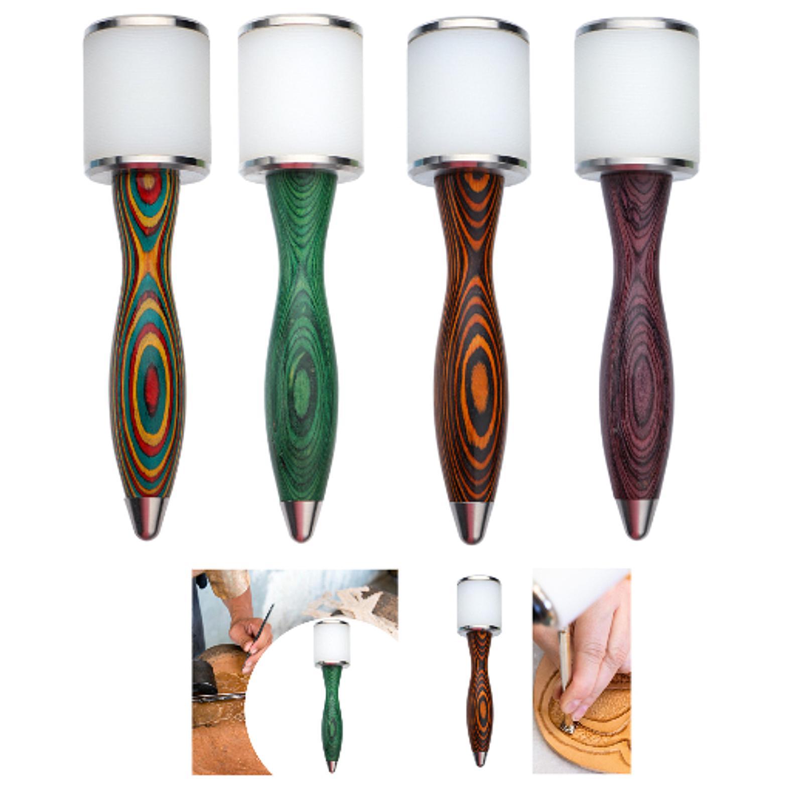 Mallet Wood Carving - Leather Carving Hammer Leathercraft Mallet for