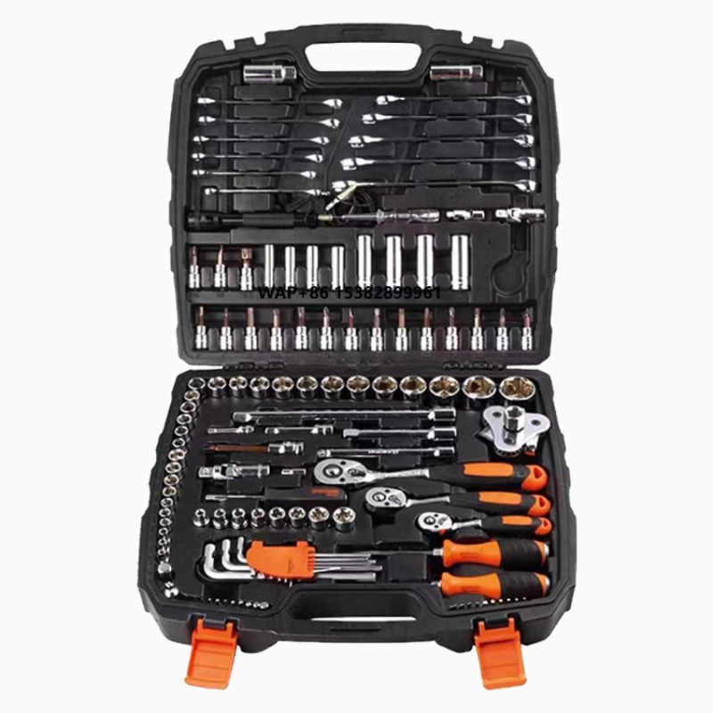 Tools Set Workshop - Professional 124-Piece Durable Automotive Repair Tool
