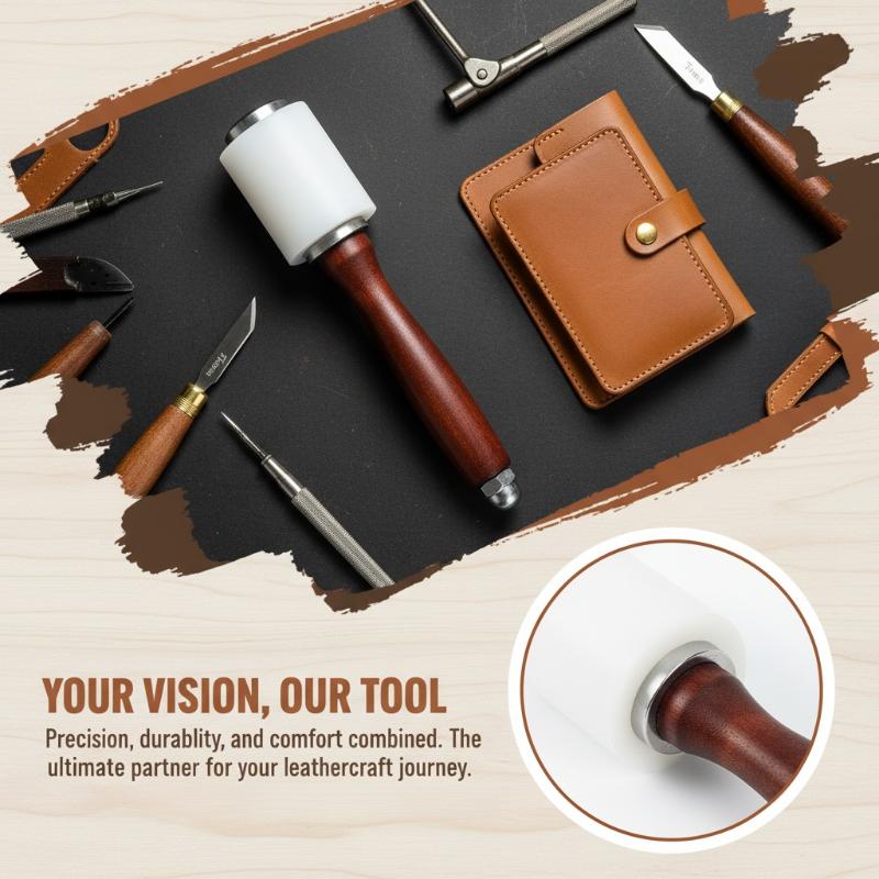 Mallet Wood Carving - 1PC Leather Carving Hammer Leathercraft Mallet