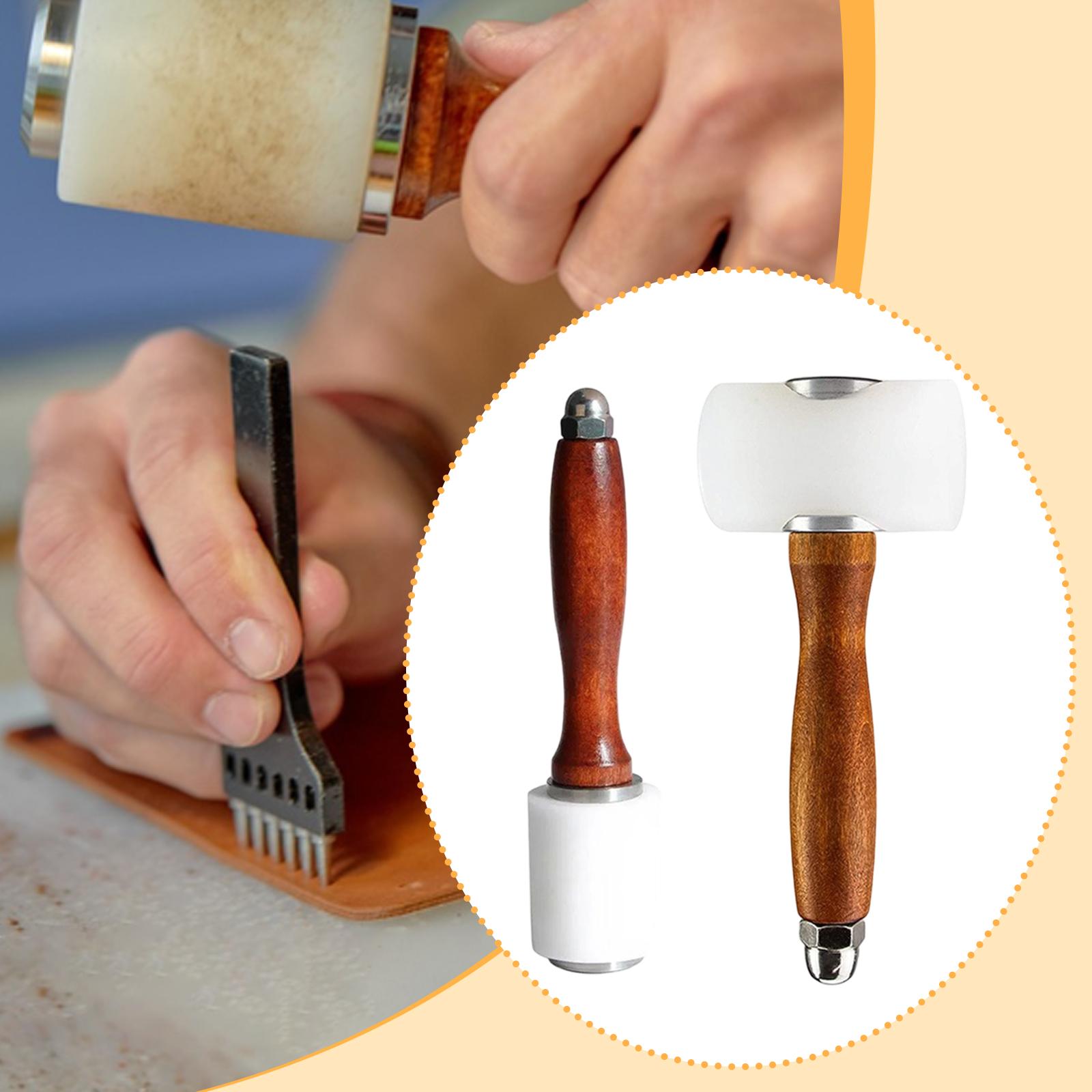 Mallet Wood Carving - Leather Carving Hammer Premium, Durability, DIY