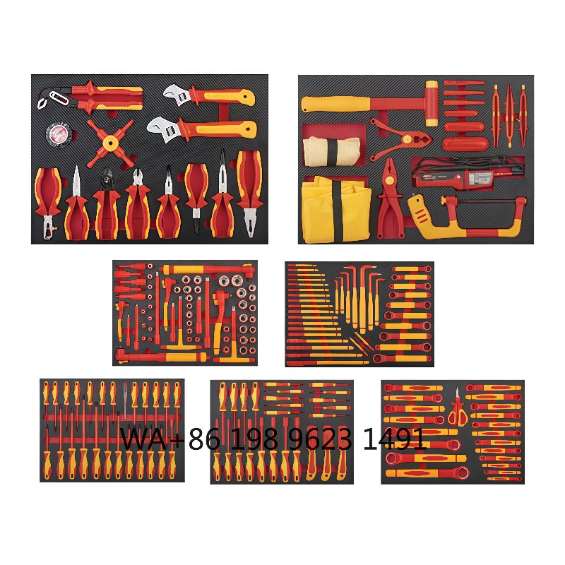 Workshop Tools And Safety - High Hardness 198PCS Insulated Tool Set,