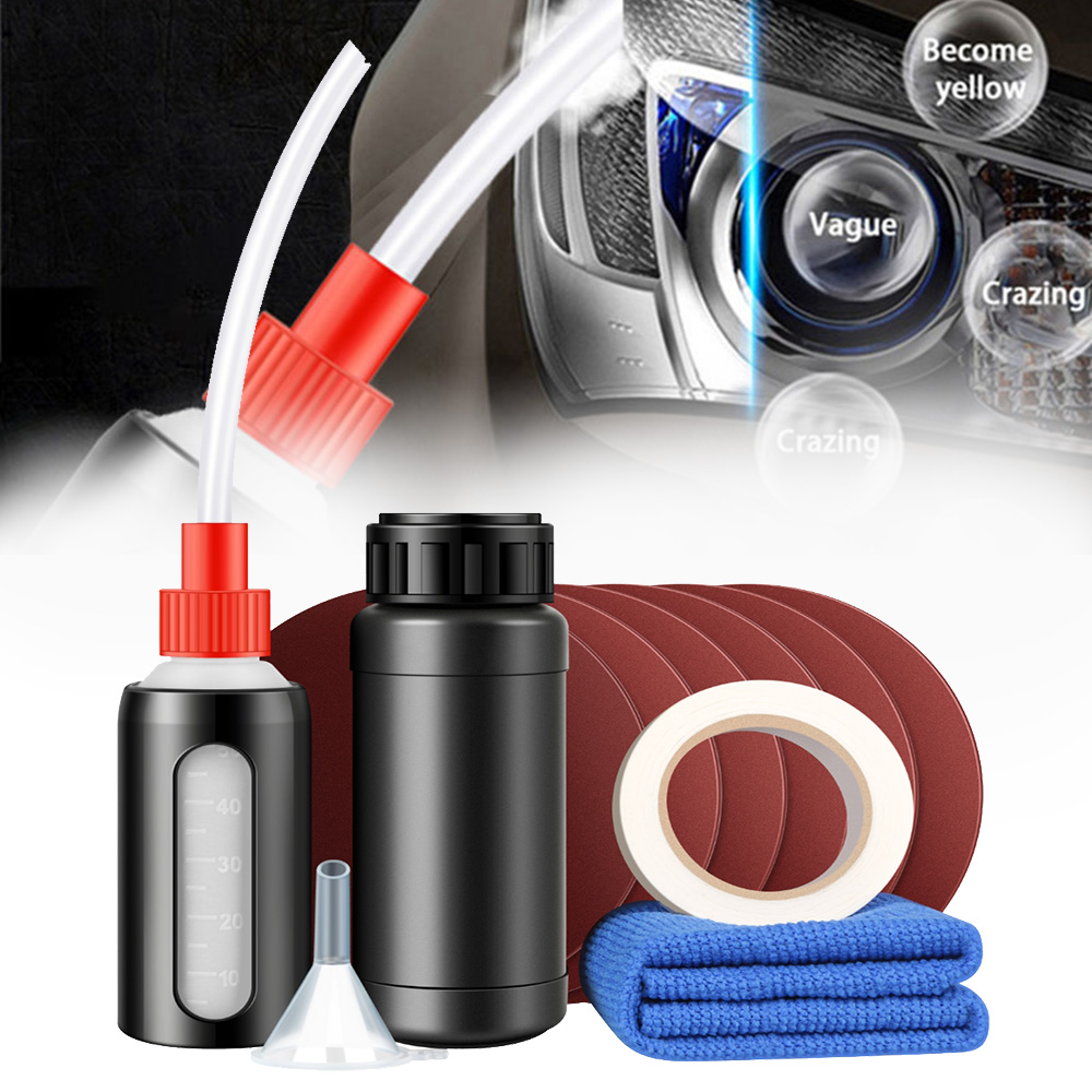 Car Workshop Tools Kit - Automotive Headlight Care Tool Headlamp Polish