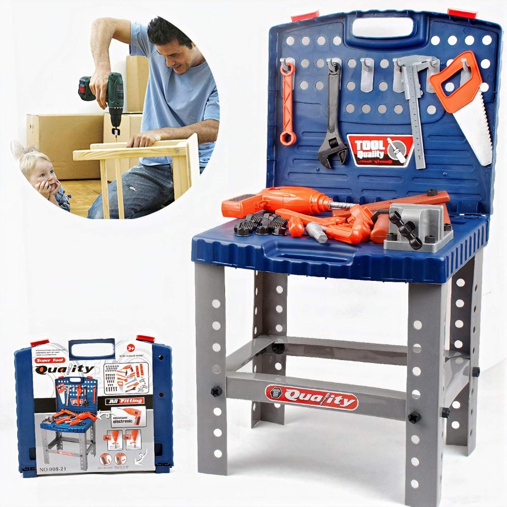 Kids Toy Tool Workbench with R - Tools Workshop For Kids review and price