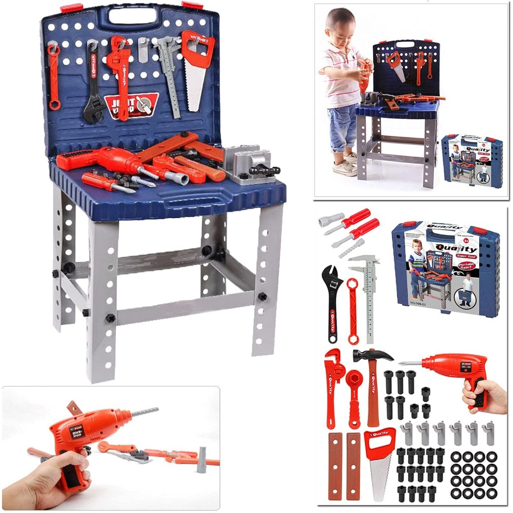 Kids Toy Tool Workbench with R - Tools Workshop For Kids review and price