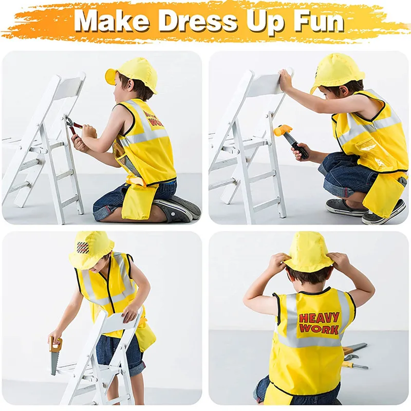 3-6Y Kids Construction Worker  - Tools Workshop For Kids review and price
