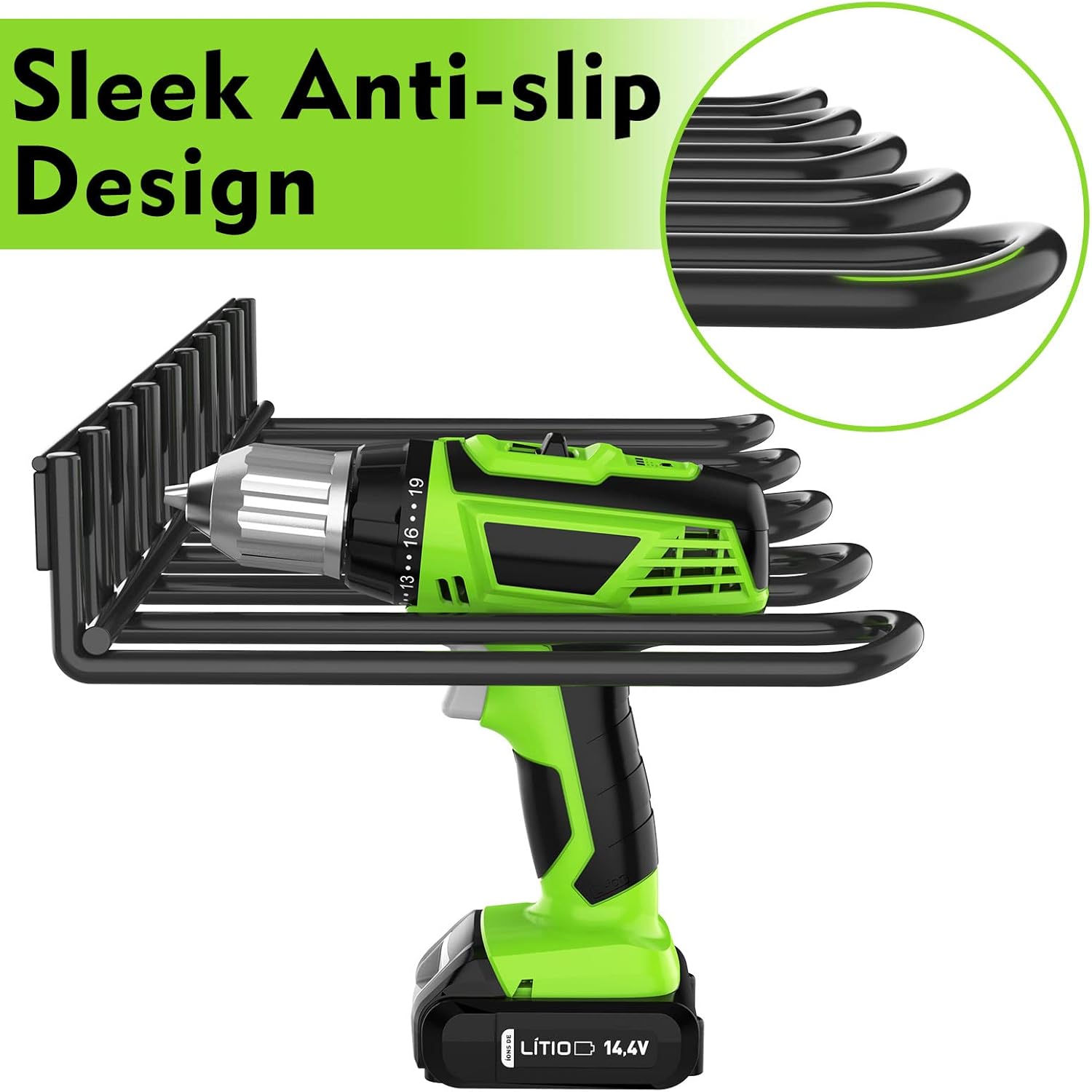 VKKM Power Tool Organizer 4 Sl - Workshop Tools Holder review and price