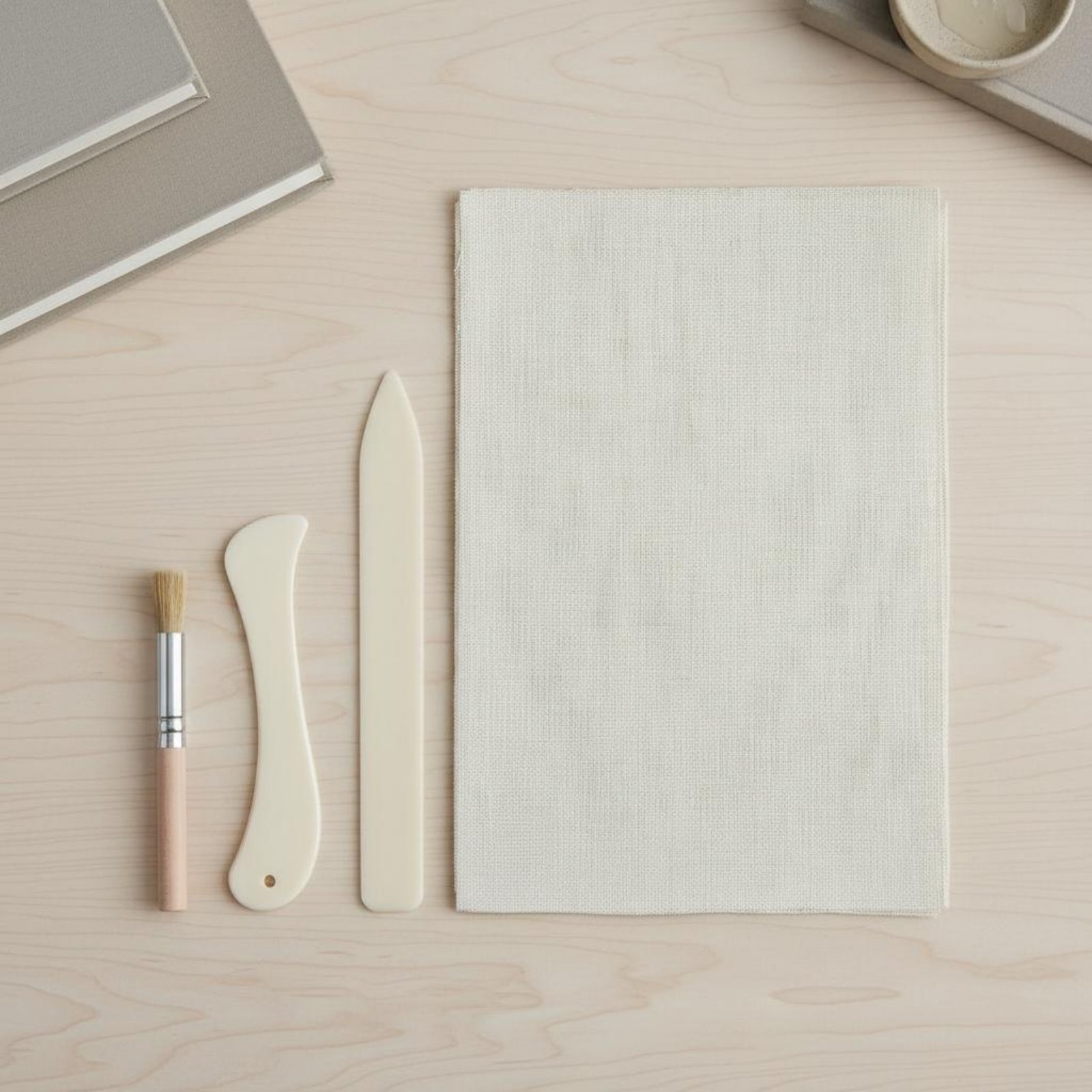 4 Pieces Bookbinding Cloth and - Tools Set Workshop review and price