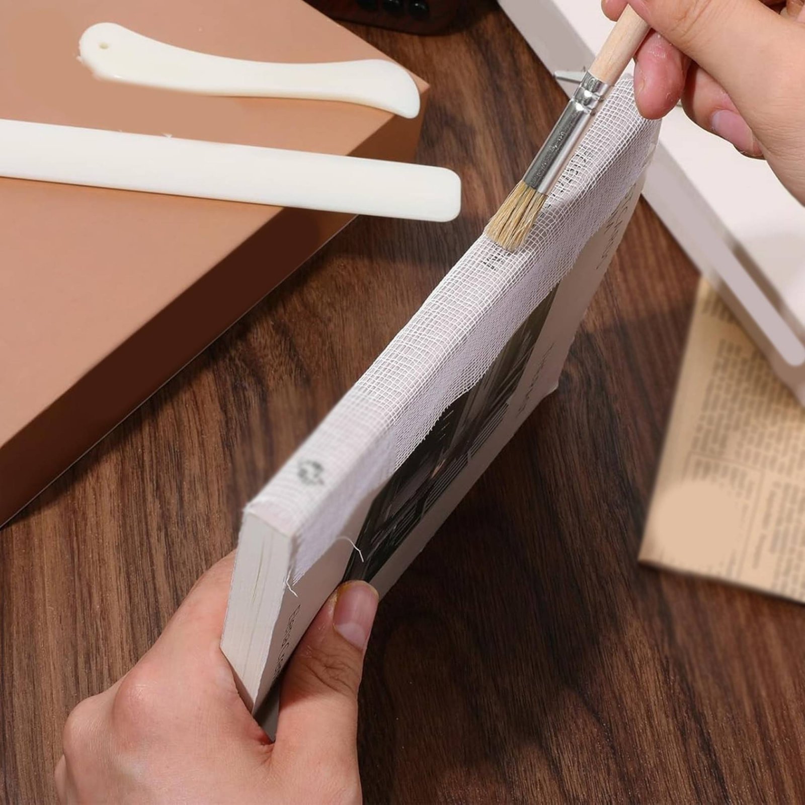 4 Pieces Bookbinding Cloth and - Tools Set Workshop review and price