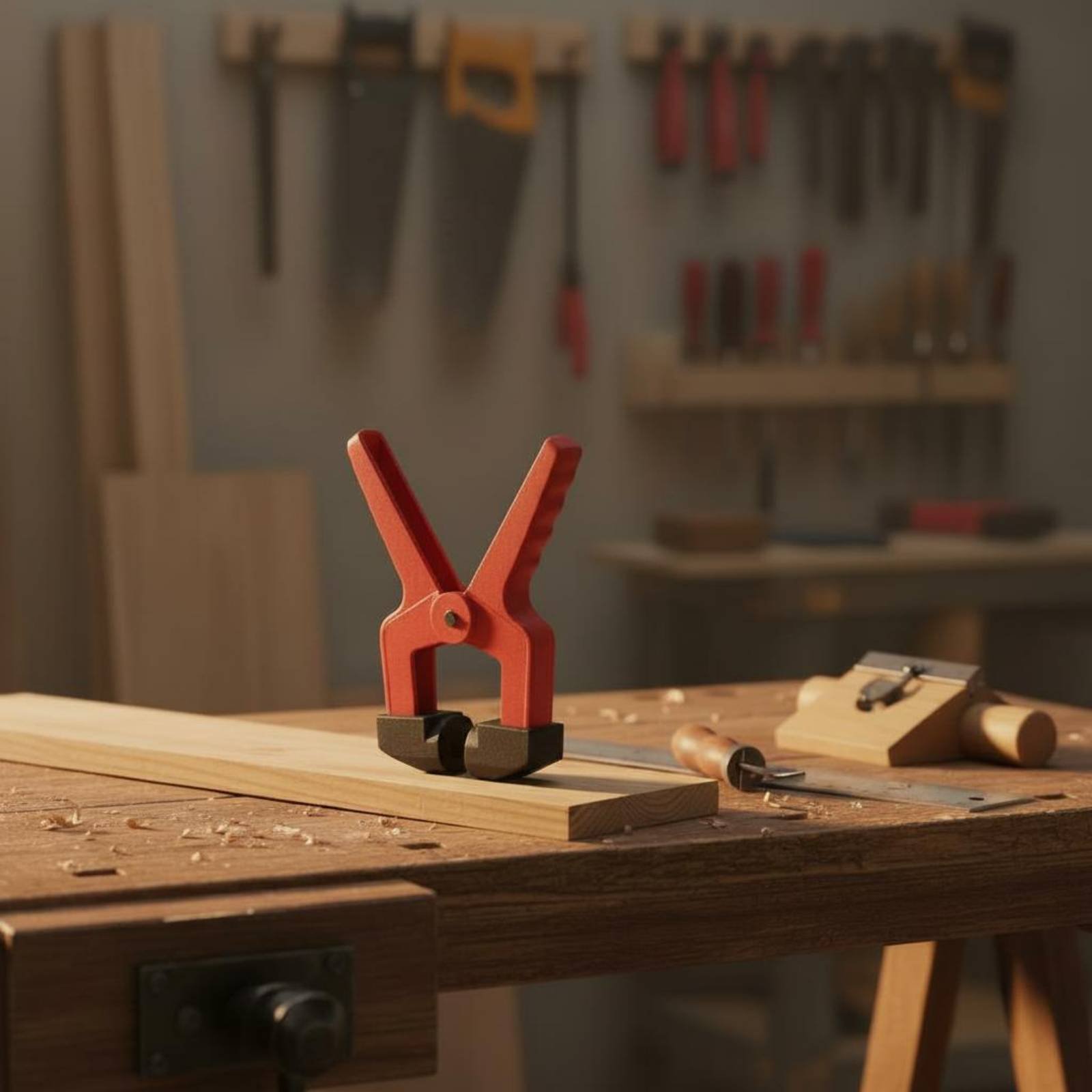 Triangular Clamp Clamp Red Col - Hand Tools In Workshop review and price
