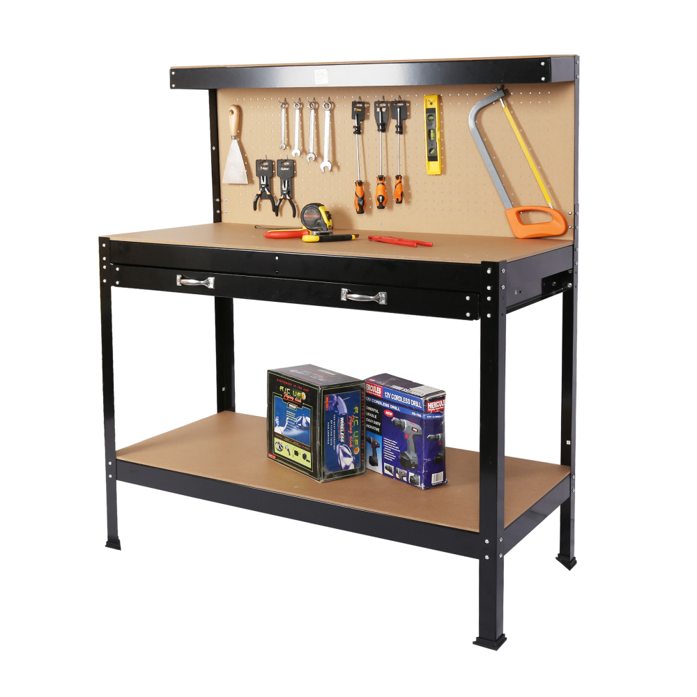 Steel Workbench Tool Storage W - Workshop Tools Table review and price