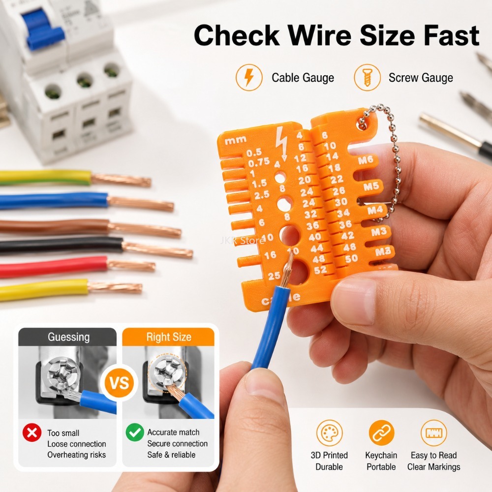 Double Sided Wire Gauge Screw  - Workshop Use Tools review and price