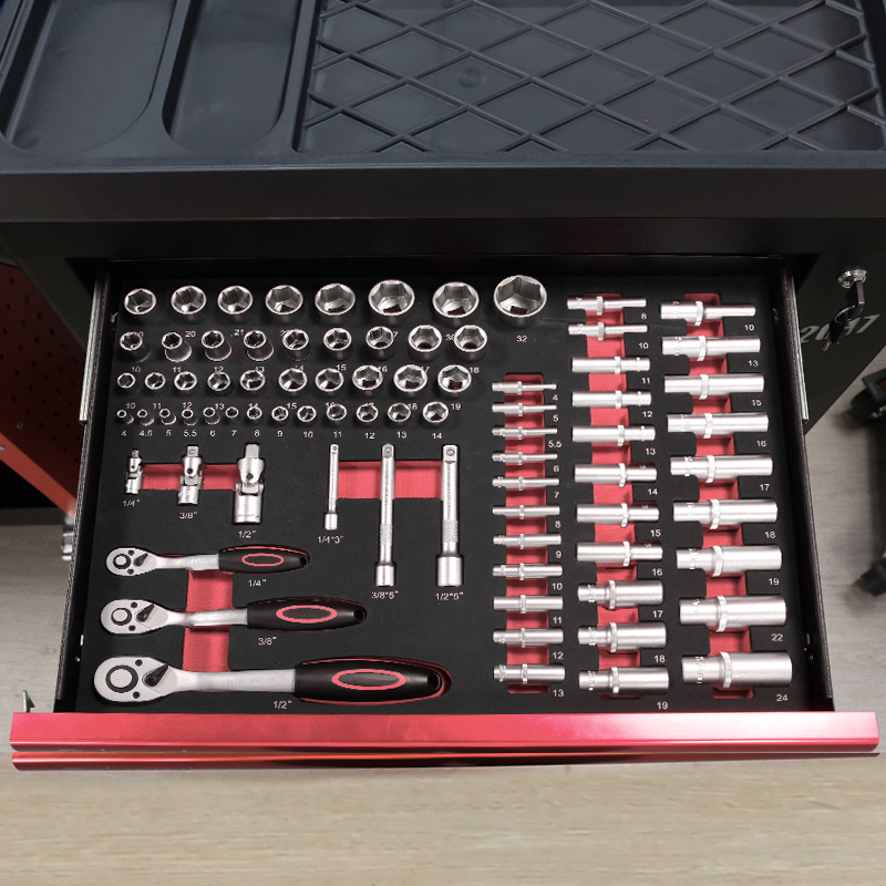 7 Drawer Tool Trolley With 273 - Tools Set Workshop review and price