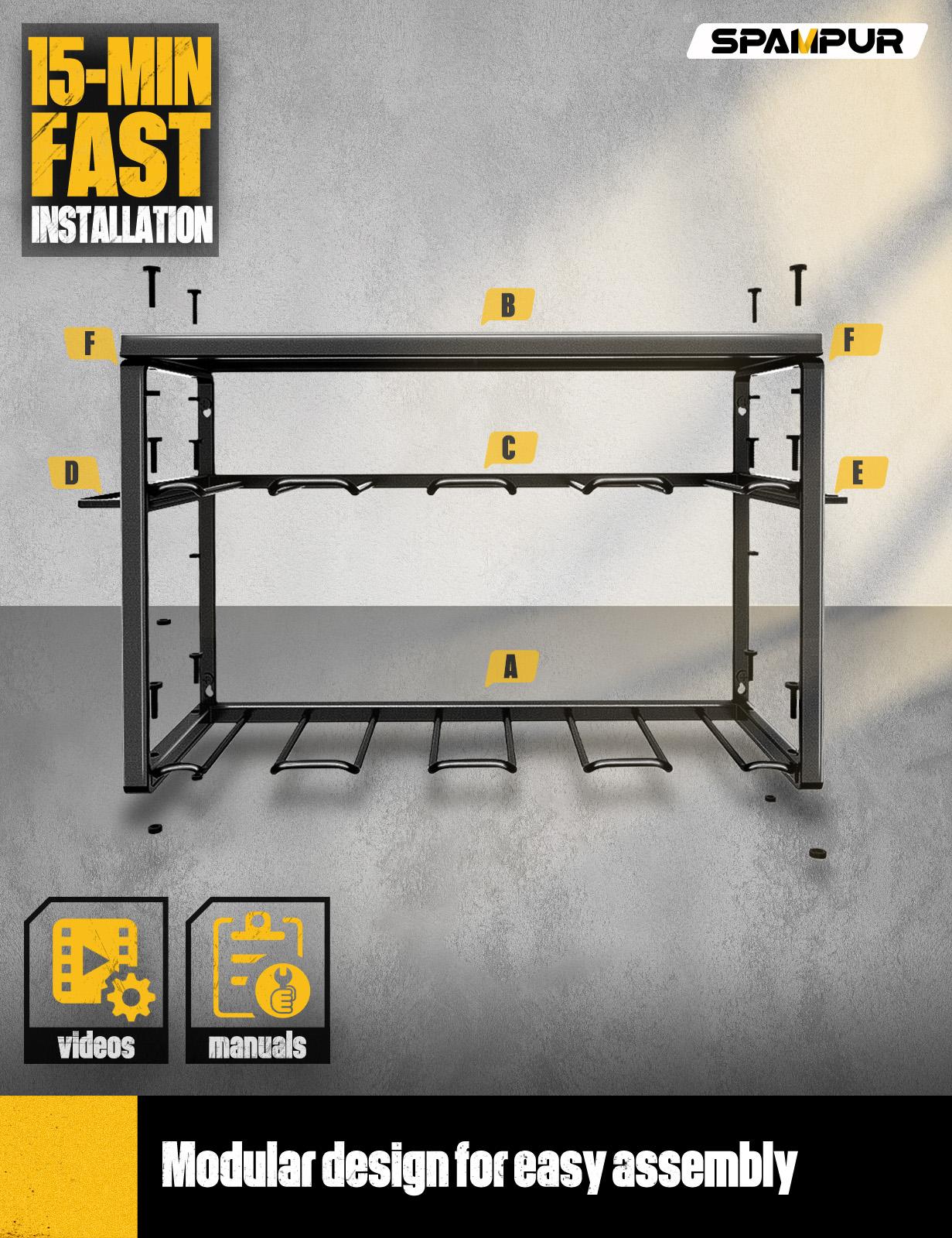 Heavy Duty Metal Power Tool Or - Workshop Tools Holder review and price