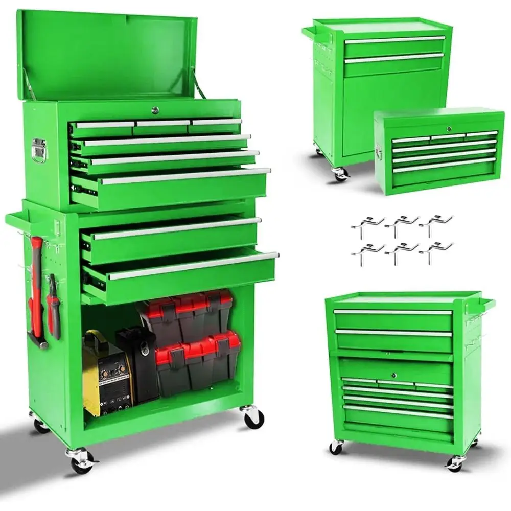 Portable 8 Drawer Rolling Tool - Workshop Use Tools review and price