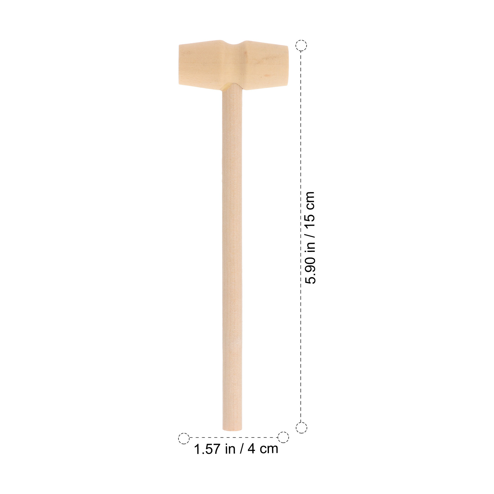 20Pcs Kid Wooden Mini Mallet U - Mallet Wood Carving review and price