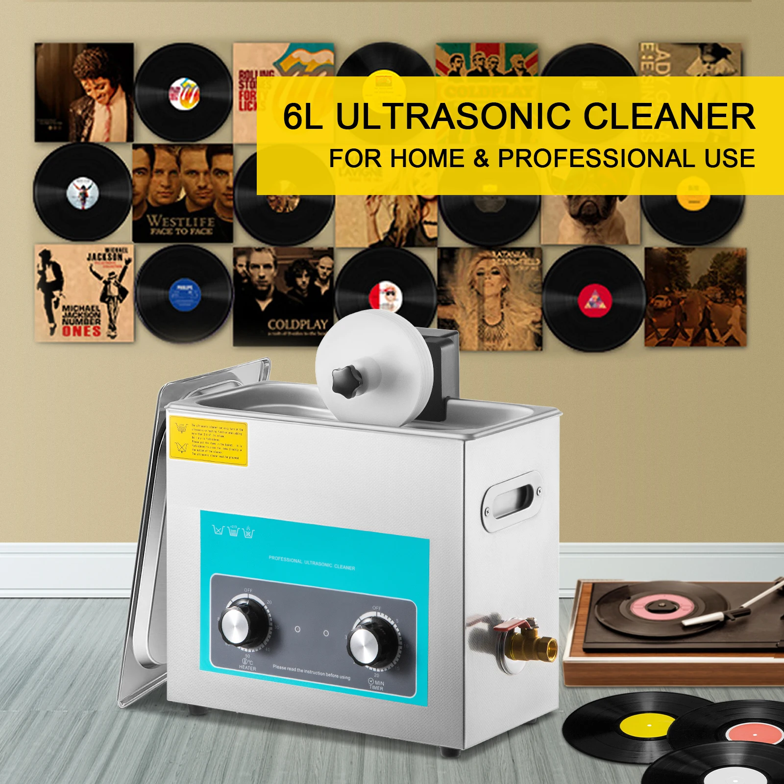 SIHAO 6L Vinyl Record Cleaner  - Tools Jewelry Making review and price