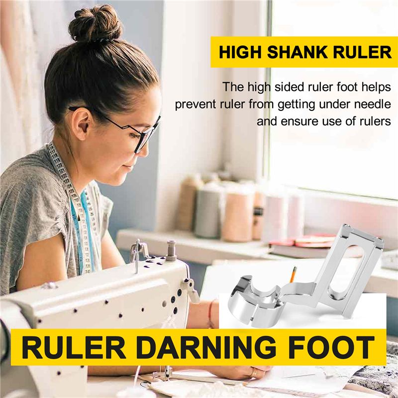 High Shank Ruler Free Motion D - Tools Qc review and price