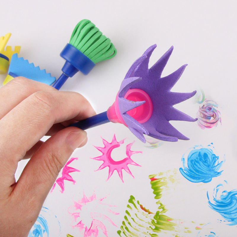 Children Drawing Sponge Brush - Tools Workshop For Kids review and price