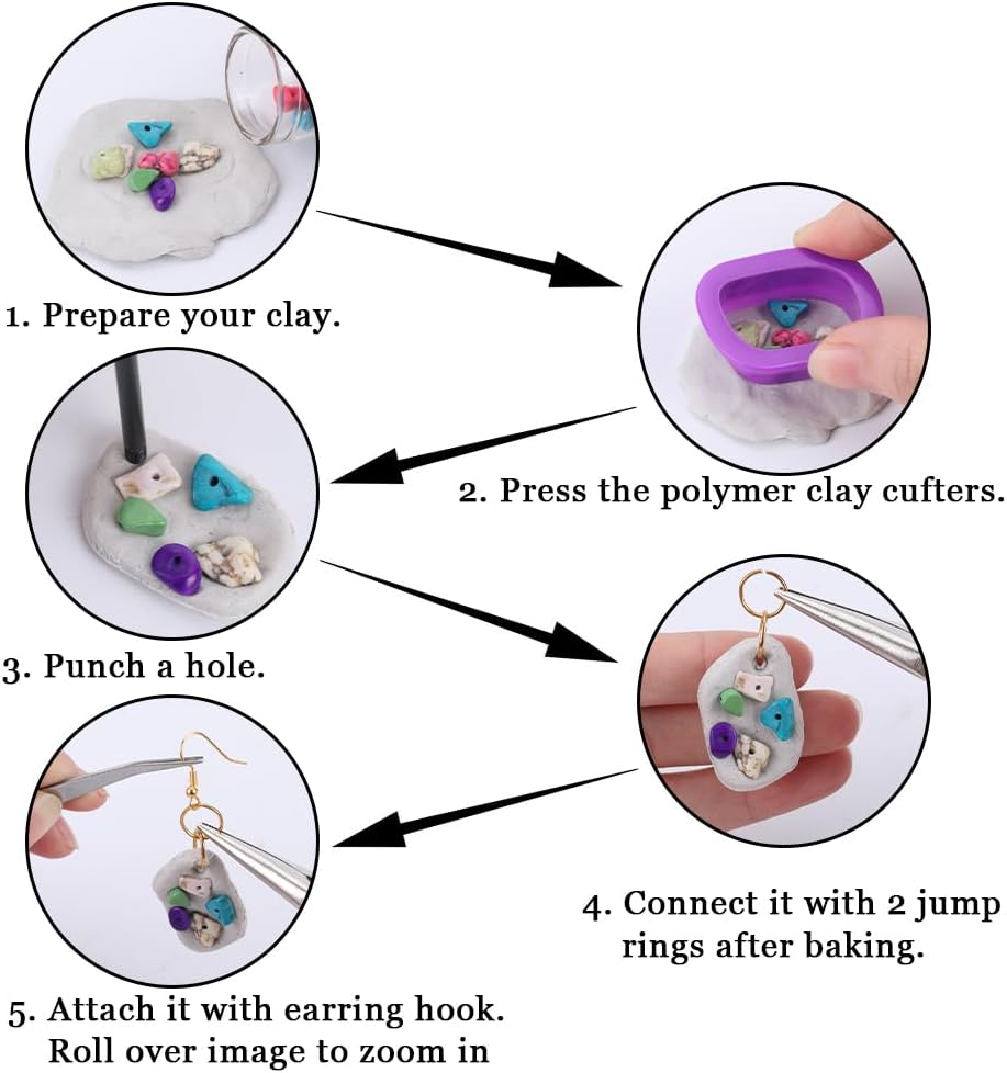 Polymer Clay Earring Making Ki - Tools Jewelry Making review and price