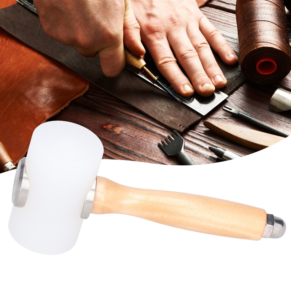 Length 19cm Leather Carving Ha - Mallet Wood Carving review and price