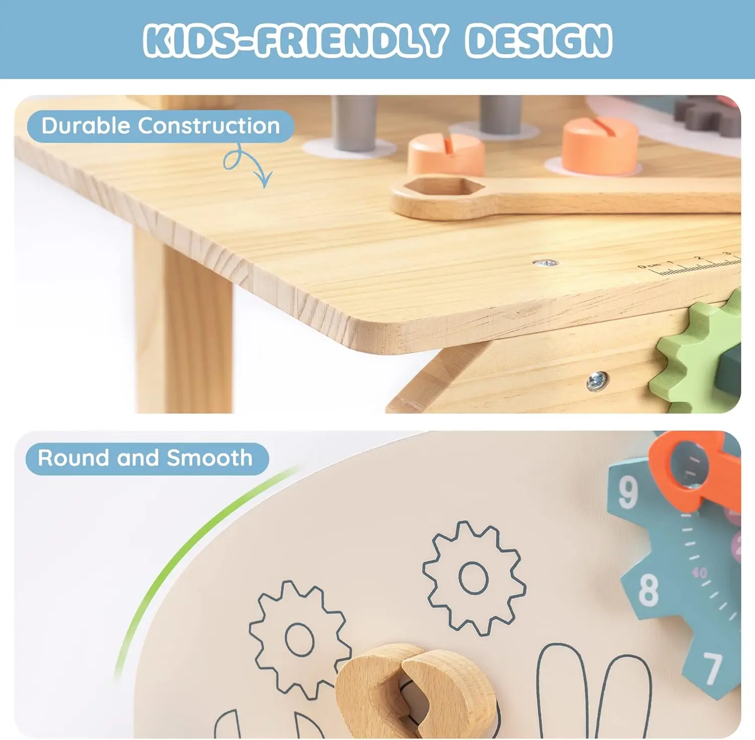 Robotime Robud Kids Tool Bench - Tools Workshop For Kids review and price
