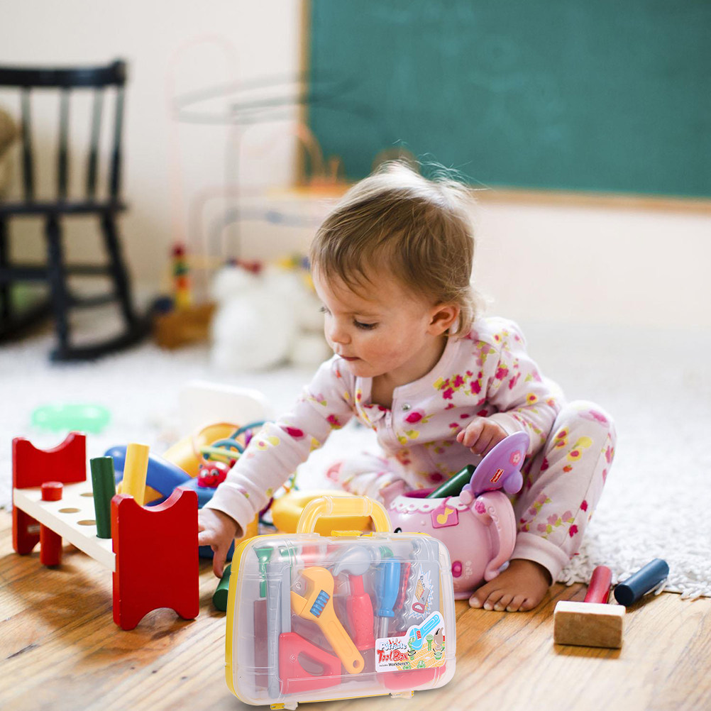 1Set Plastic Tool Box Playset  - Tools Workshop For Kids review and price