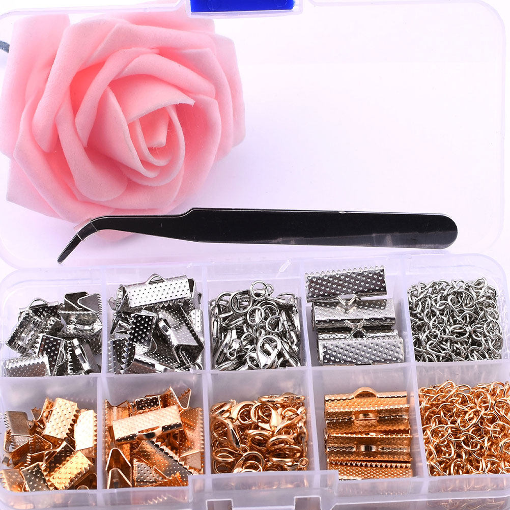 371Pcs Gold Necklace Buckle Je - Tools Jewelry Making review and price