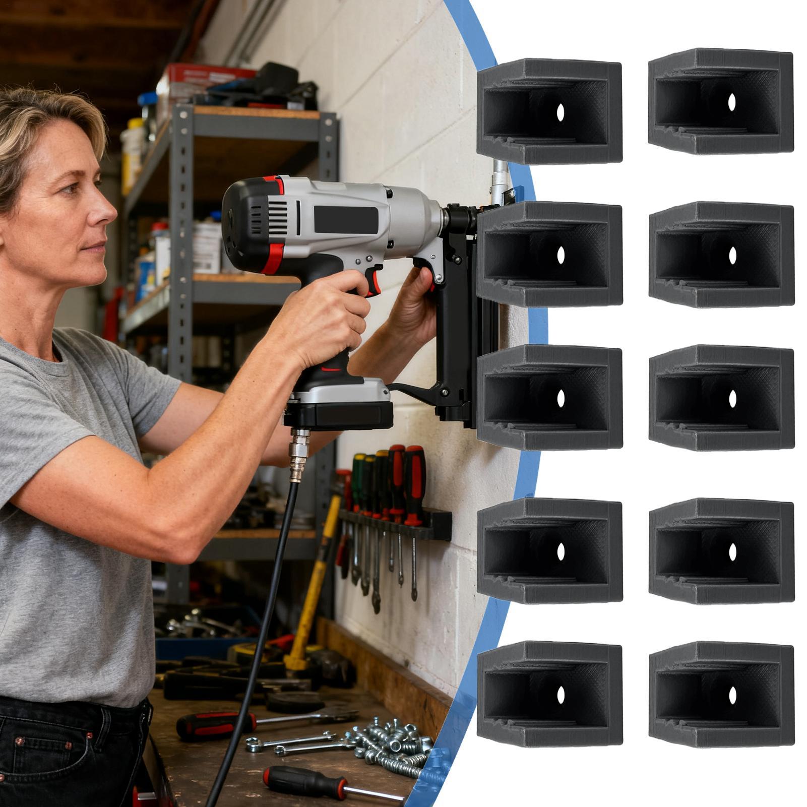 Air Tool Rack 10pcs Space-Savi - Workshop Tools Holder review and price