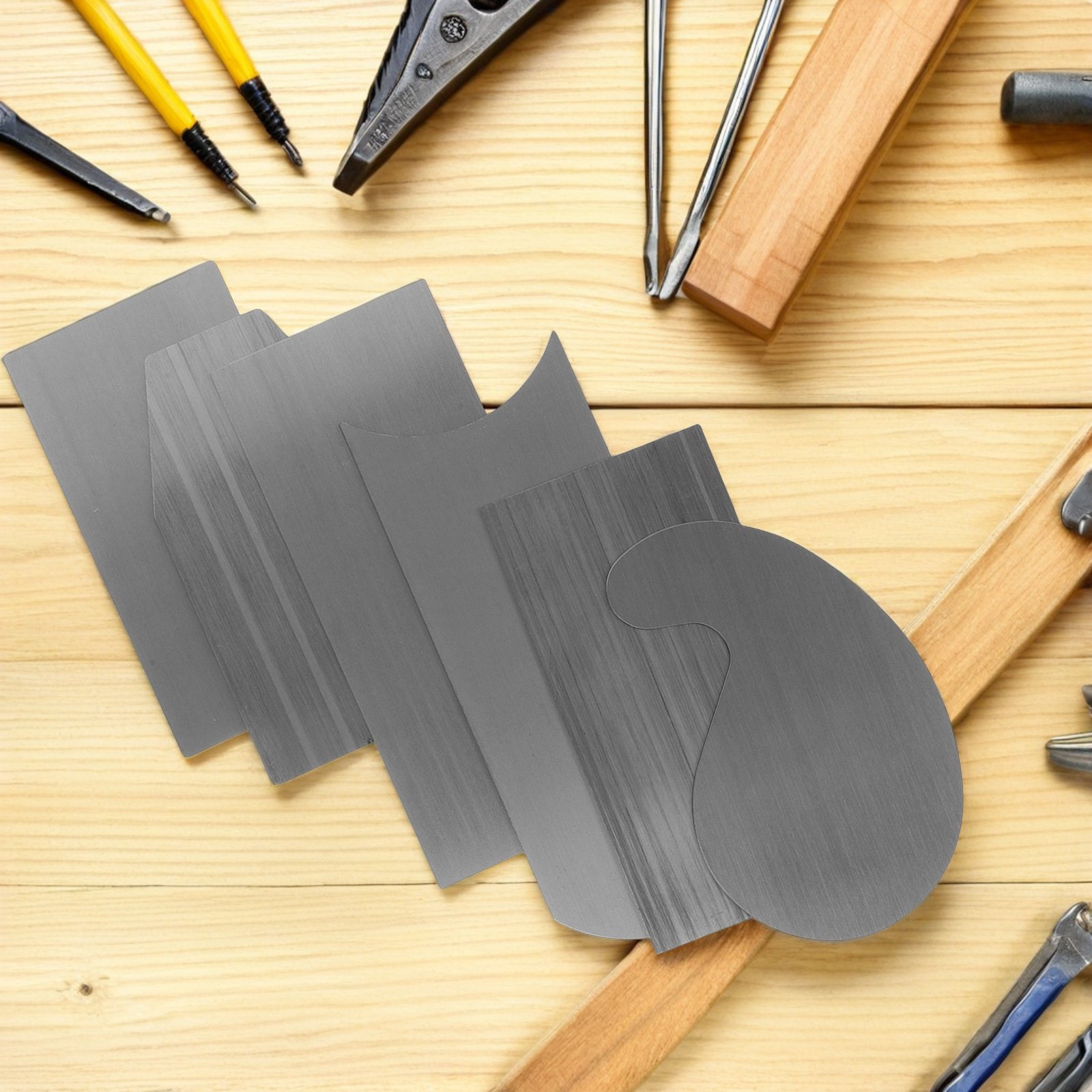 2Sets Multi-Shaped Card Scrape - Card Scraper Cabinet review and price
