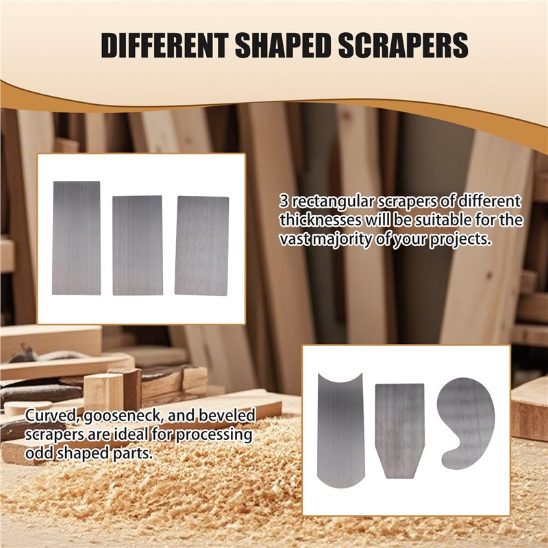 FAST-6 Pcs Cabinet Scraper Set - Card Scraper Cabinet review and price