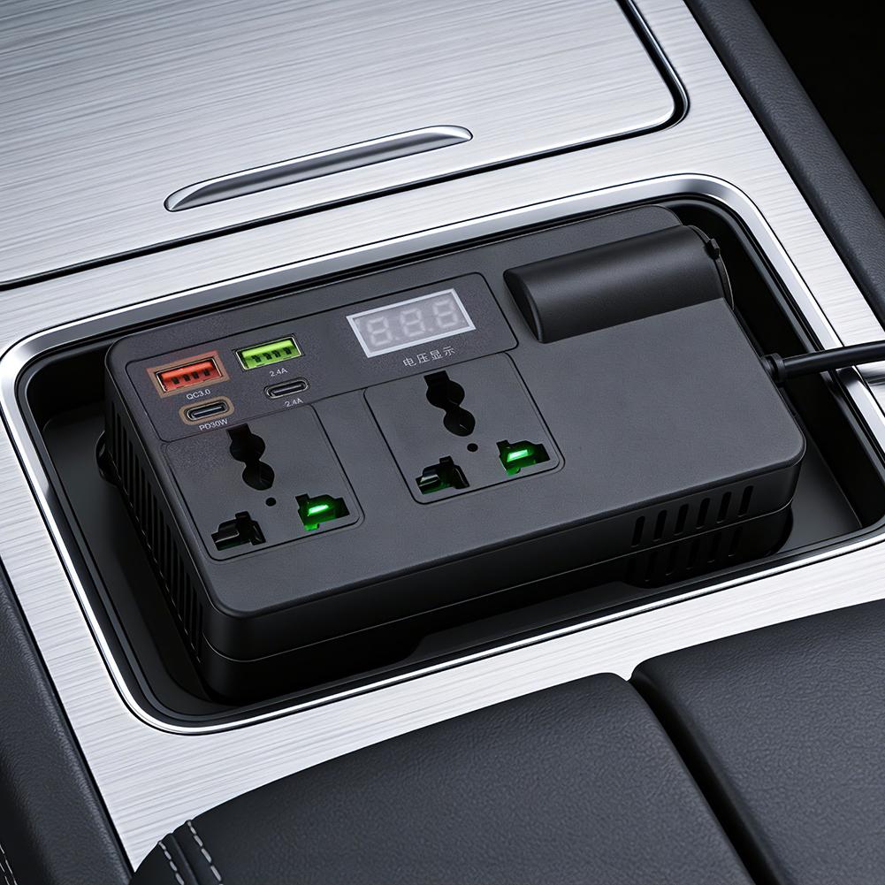 12V/24V Car Inverter 200W DC T - Tools Qc review and price