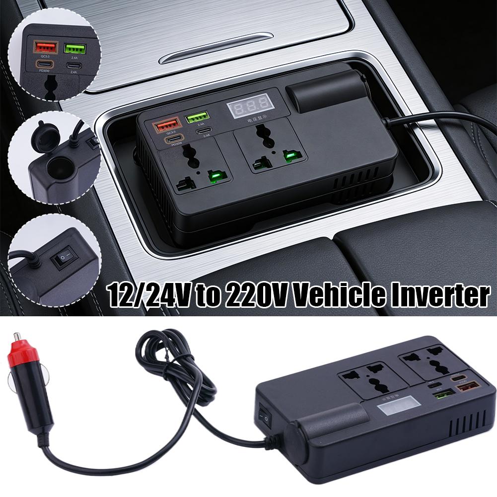 12V/24V Car Inverter 200W DC T - Tools Qc review and price
