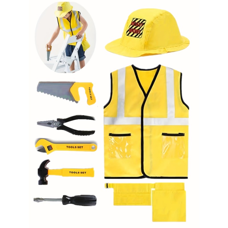 Toddler Construction Worker Ve - Tools Workshop For Kids review and price