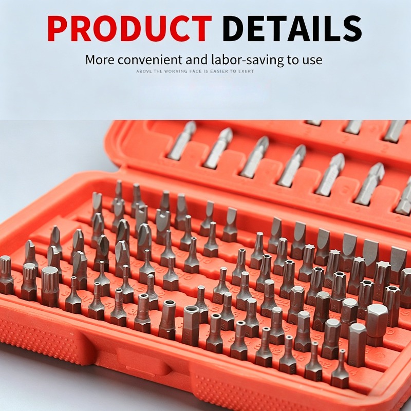 100PCS Screwdriver Bit Set, Ho - Workshop Use Tools review and price