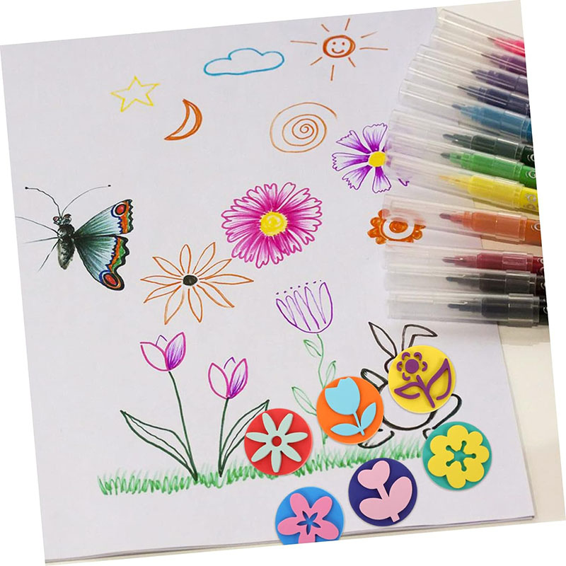 6Pcs/bag Foam Stamps for Paint - Tools Workshop For Kids review and price