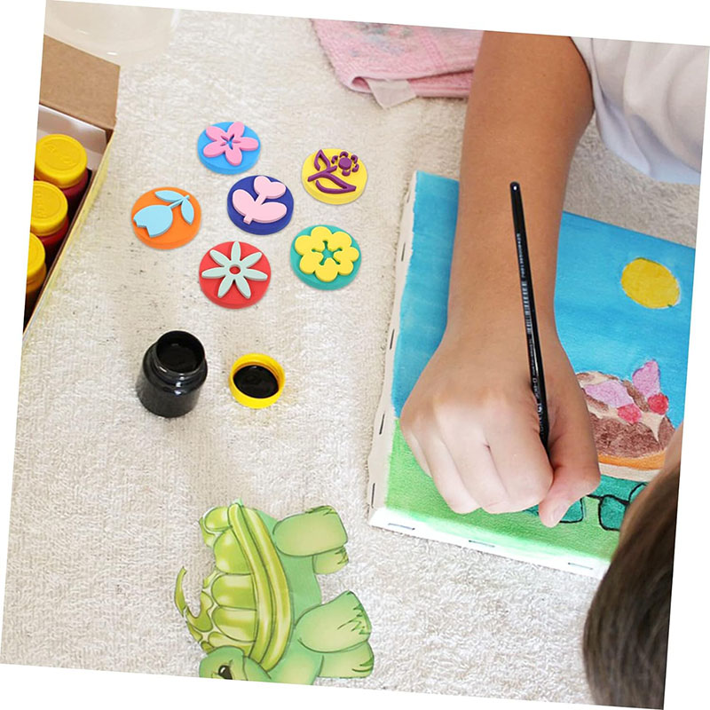 6Pcs/bag Foam Stamps for Paint - Tools Workshop For Kids review and price