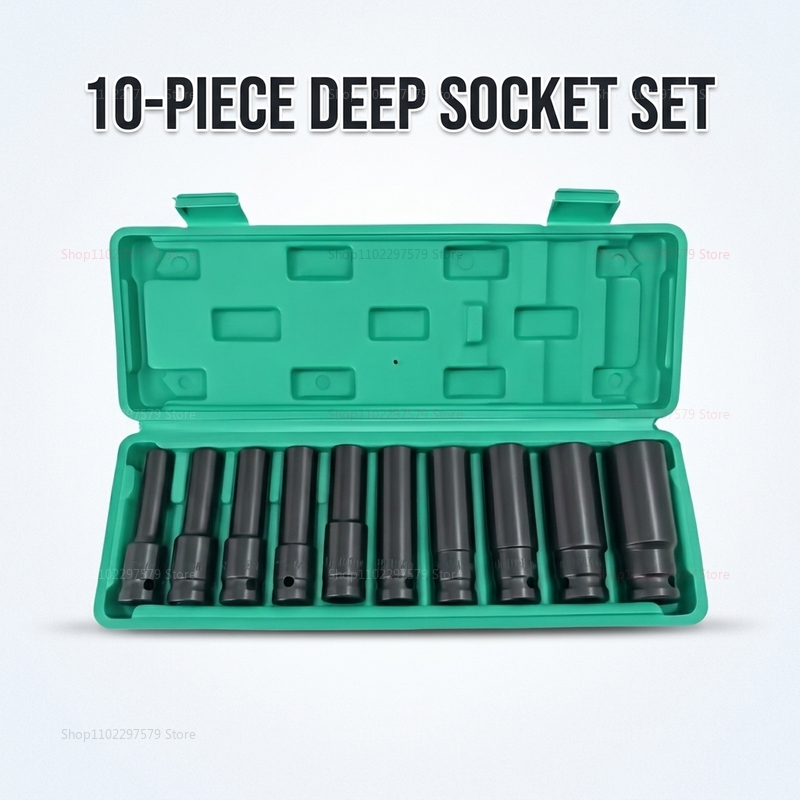 10pcs Socket Wrench Set 8-24mm - Car Workshop Tools Kit review and price