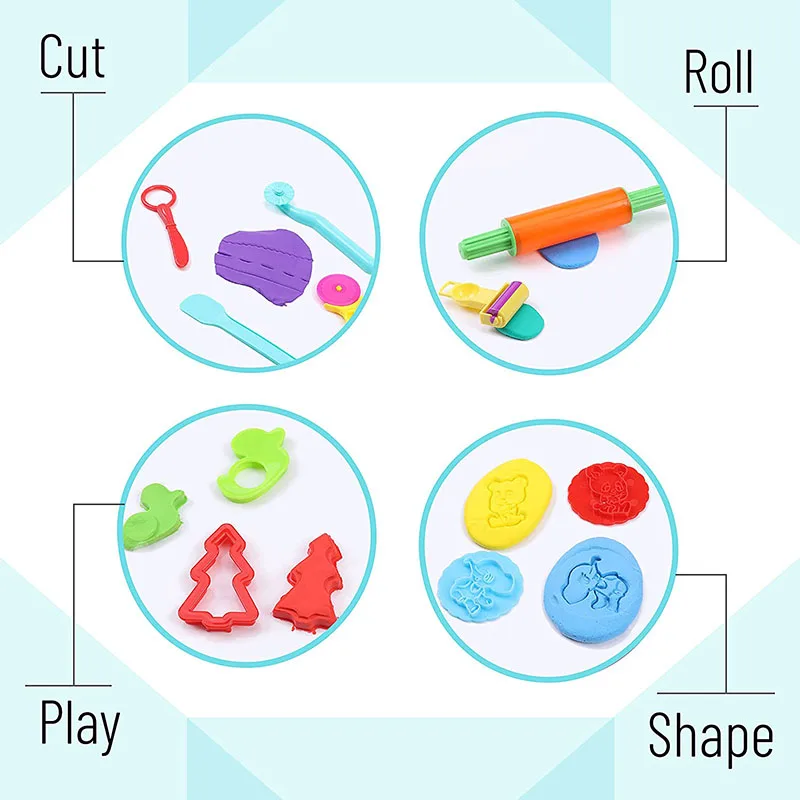 Kids DIY Play Dough Art Craft  - Tools Workshop For Kids review and price