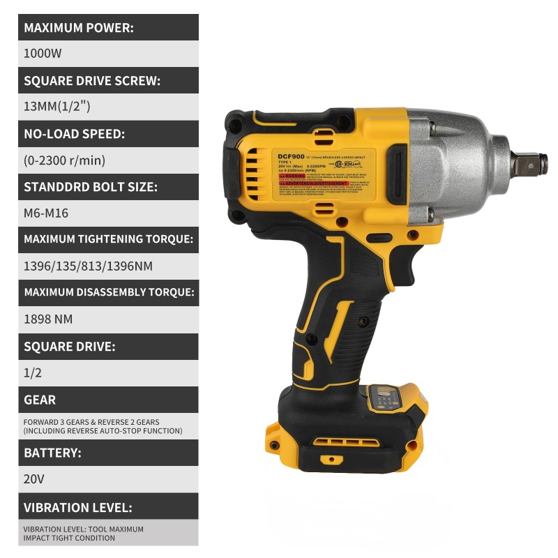 High Torque Cordless Impact Wr - Workshop Use Tools review and price